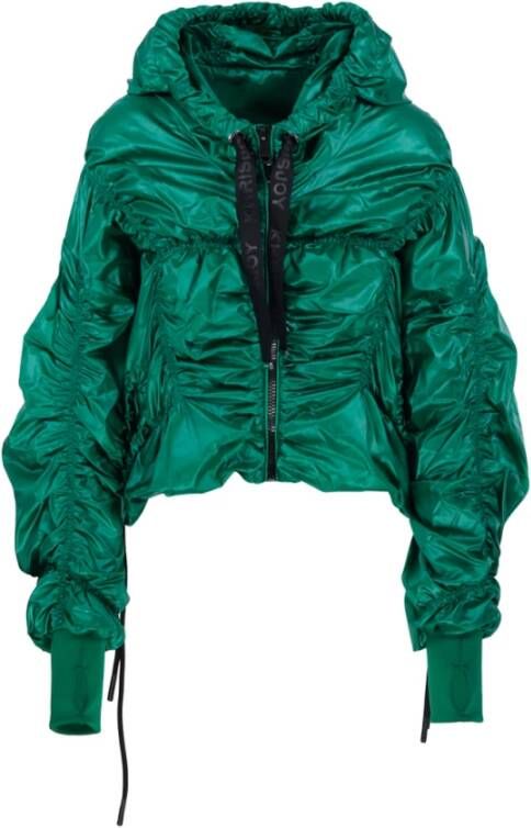 Khrisjoy Outdoorjassen Groen Dames