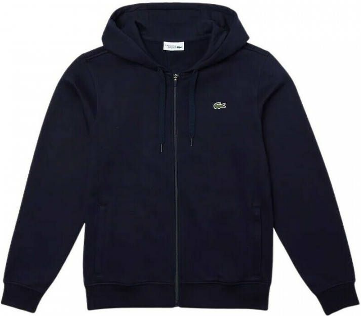 Lacoste Capuchonsweatvest Kleine merkapplicatie op borsthoogte