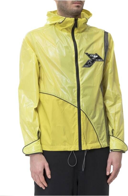 Marcelo Burlon Regenjassen Geel Heren