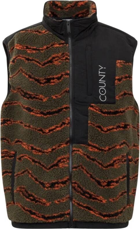 Marcelo Burlon Outdoorjassen Groen Heren