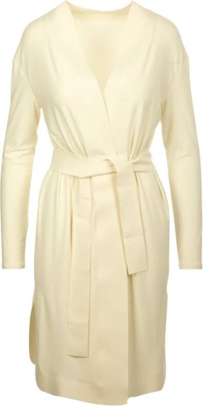 Max Mara Trenchcoats & Mantels Wit Dames