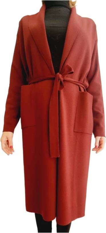 Max Mara Trenchcoats & Mantels Rood Dames