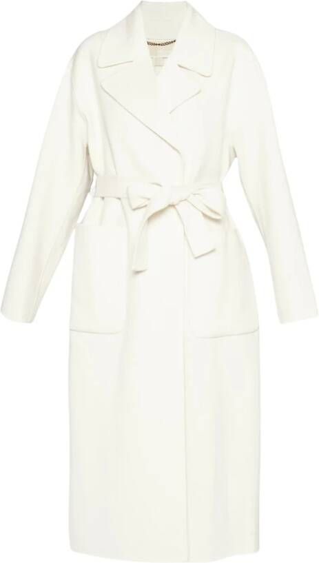 Michael Kors Trenchcoats & Mantels Wit Dames