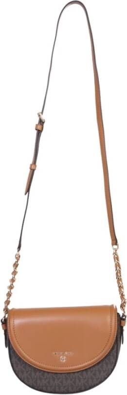 Michael Kors JET SET Crossbody BAG , Bruin, Dames