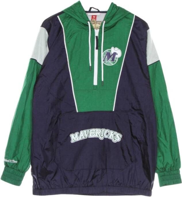 Mitchell & Ness Draadbare windbreker , Groen, Heren