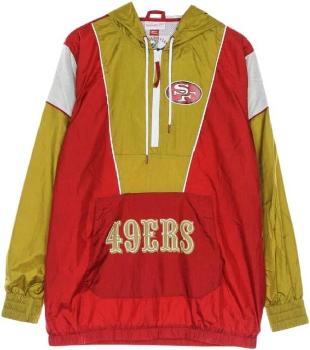 Mitchell & Ness jasje , Rood, Heren
