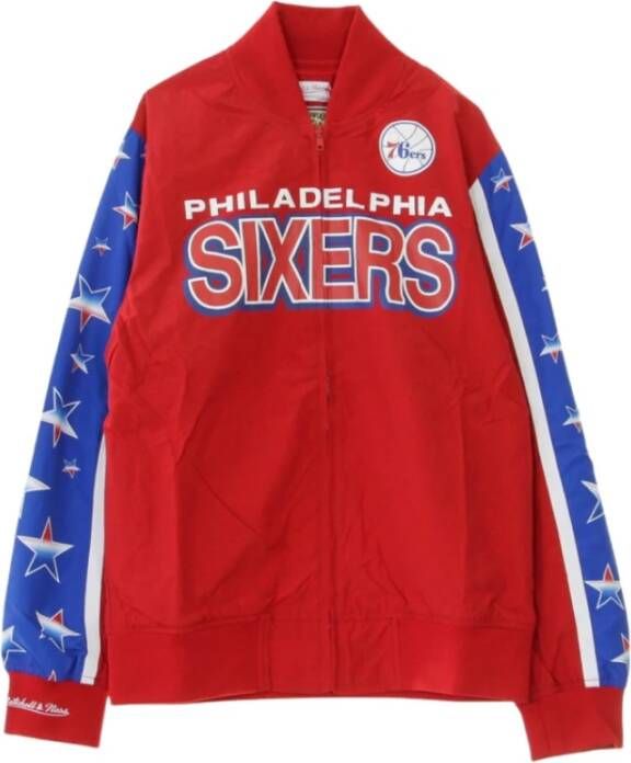 Mitchell & Ness Warm upjack , Rood, Heren