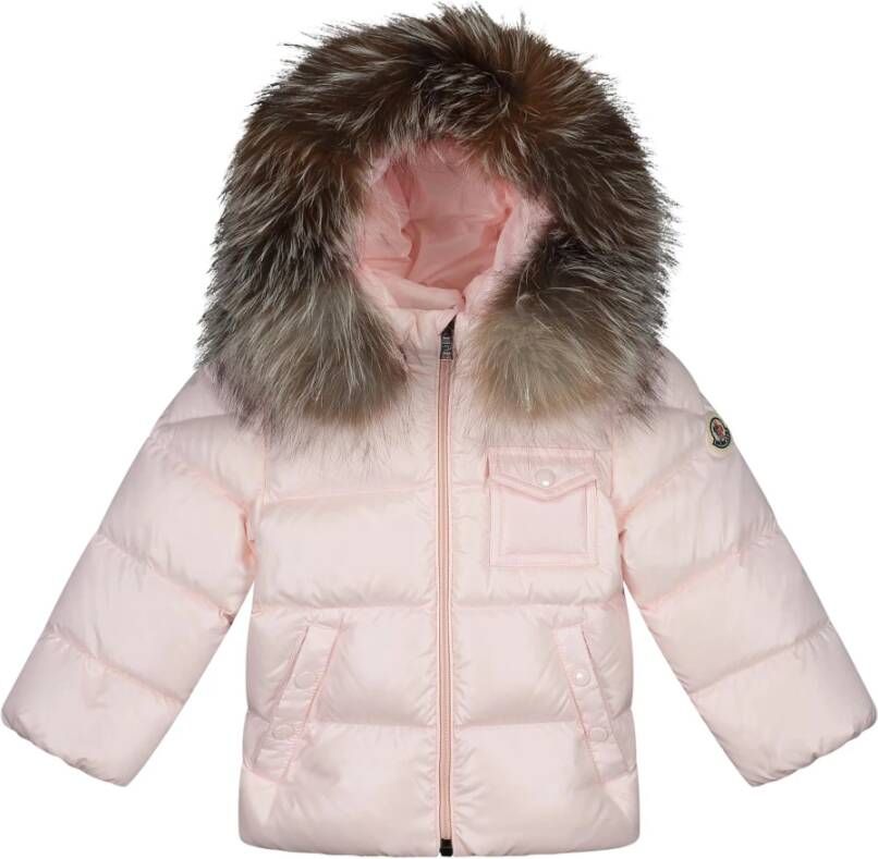 Moncler Winterjassen Roze Dames