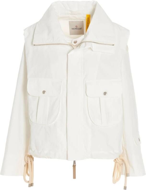 Moncler Koli Windbreaker , Wit, Dames