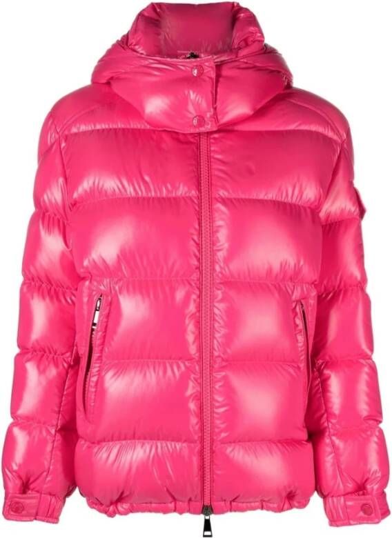 Moncler Maire Short Down Jacket , Roze, Dames