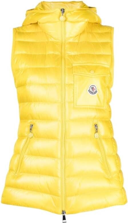 Moncler Vests , Geel, Dames
