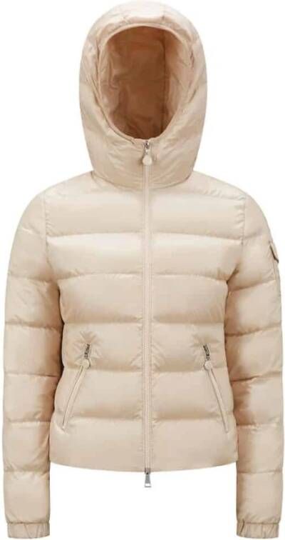 Moncler Winter Jackets , Beige, Dames