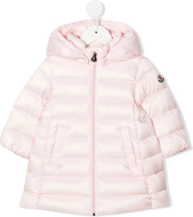 Moncler Winterjassen Roze Dames