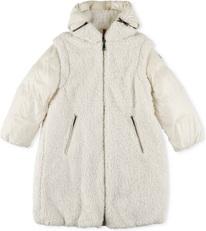 Moncler Winterjassen Wit unisex