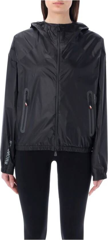 Moncler Women Clothing Outerwear Black Ss23 , Zwart, Dames