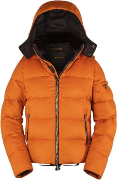 Moorer Gewatteerde jassen Oranje Heren