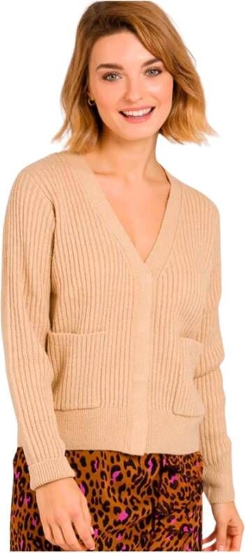 Naf Vesten Beige Dames