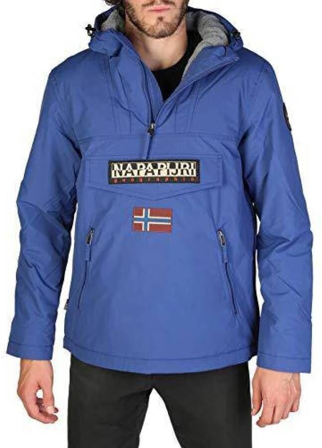 Napapijri Winterjassen Blauw Heren