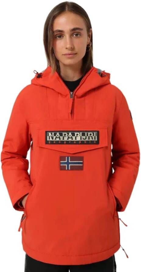 Napapijri Regenwoud Pocket Zomerjas , Oranje, Dames