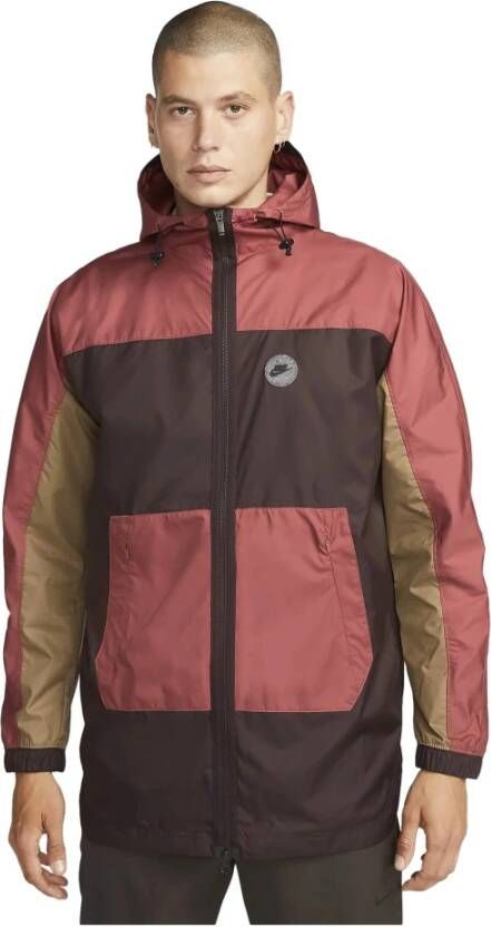 Nike Zomerjassen Bruin Heren