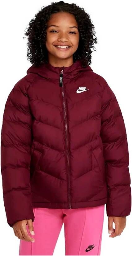 Nike Winterjassen Rood unisex