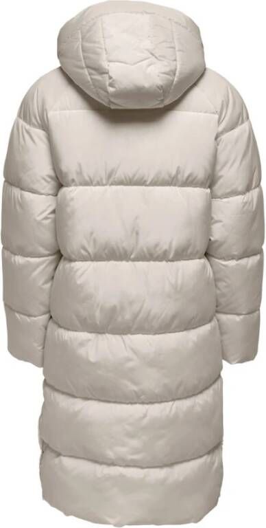 Only Amanda long puffer coat cc otw pumice stone