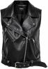 Only Onlvera faux leather waistcoat cs o online kopen