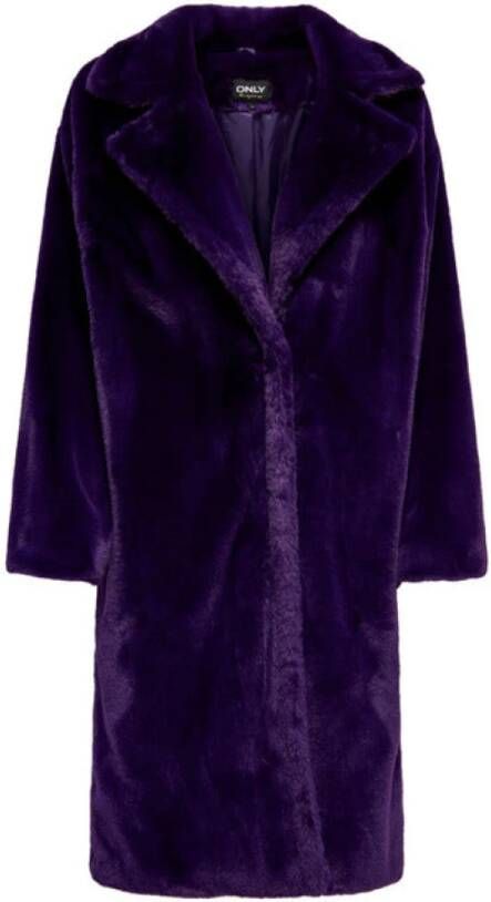 Only Trenchcoats & Mantels Paars Dames