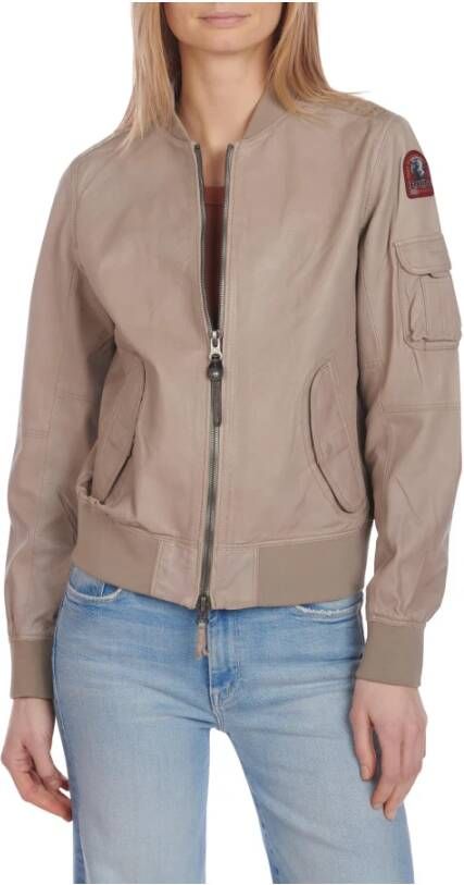 Parajumpers Bomberjack , Beige, Dames