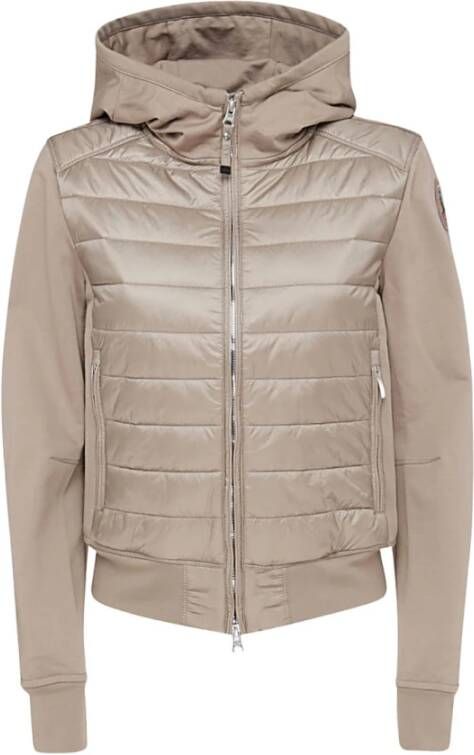 Parajumpers Caelie hybride jas , Beige, Dames