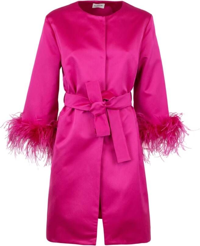 P.a.r.o.s.h. Trenchcoats & Mantels Paars Dames