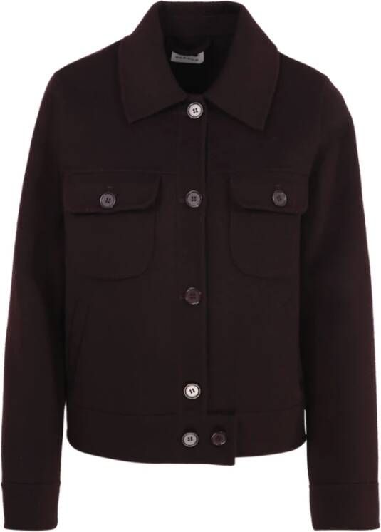 P.a.r.o.s.h. Leak Coat , Bruin, Dames