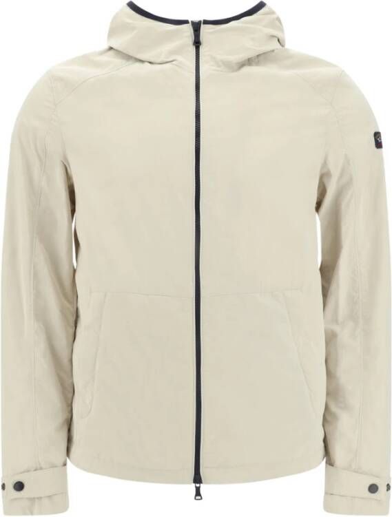 PAUL & SHARK Giubbotto Windbreaker High Density , Beige, Heren
