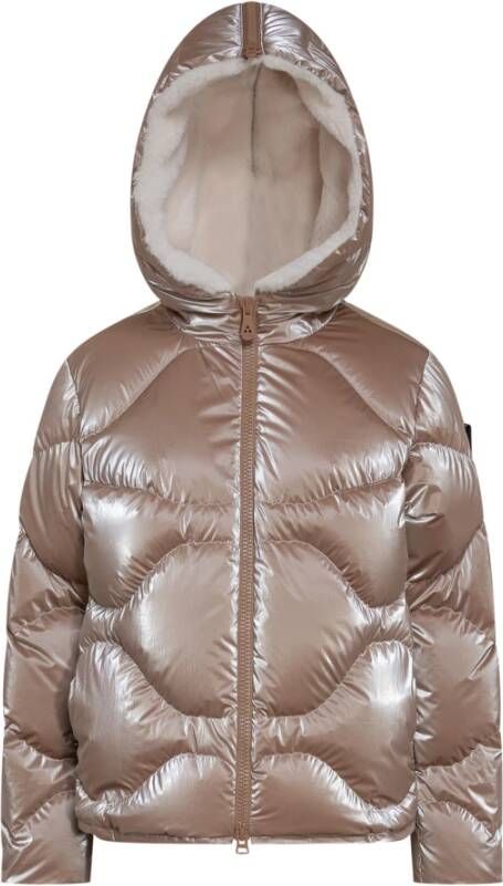 Peuterey Gewatteerde Jassen Roze Dames