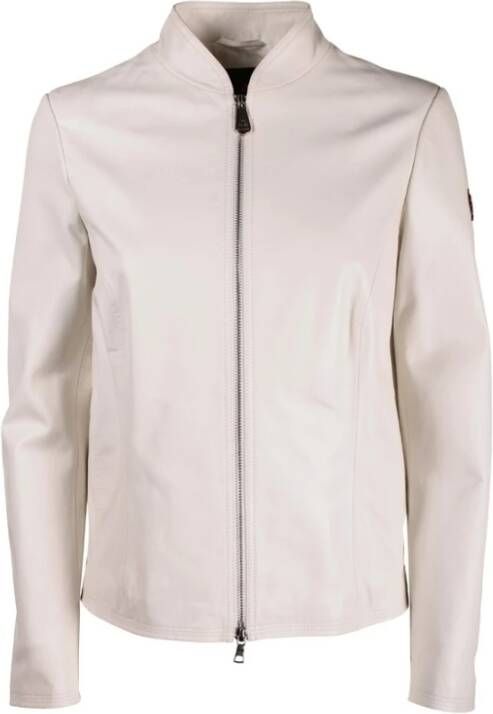 Peuterey Leather Jackets , Wit, Dames