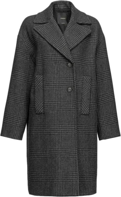 pinko Trenchcoats & Mantels Grijs Dames