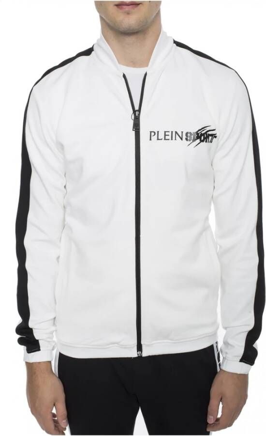 Plein Sport Veste zippée à logo imprimé