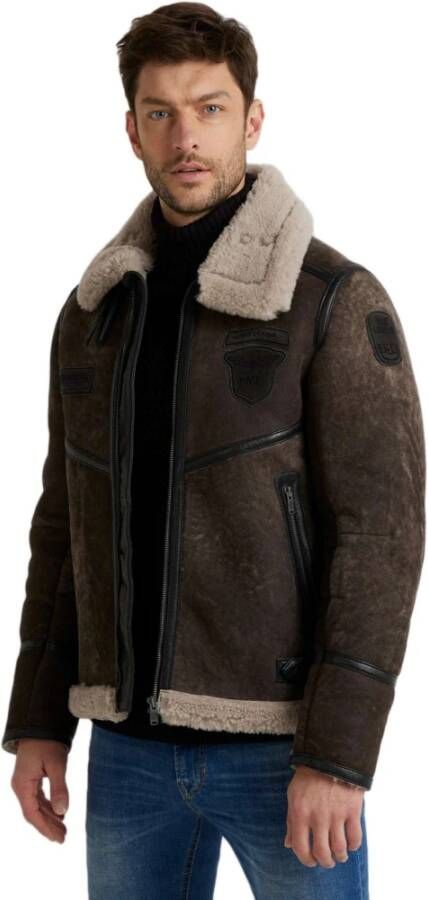 PME Legend Leren Jassen Bruin Heren