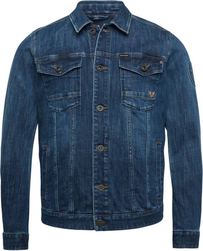 PME Legend Denim jas modern , Blauw, Heren