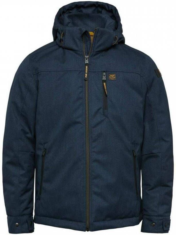 PME Legend Donkerblauwe Semi Long Jacket Strator Icon 2.0