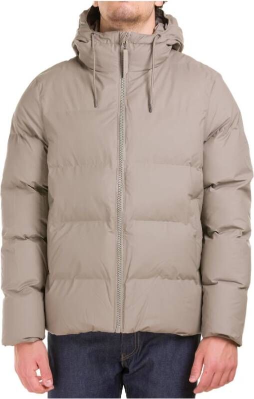 Rains Gewatteerde jassen Beige Heren