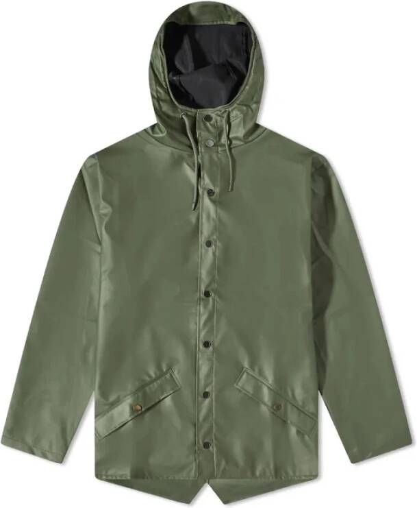 Rains Jassen , Groen, Dames