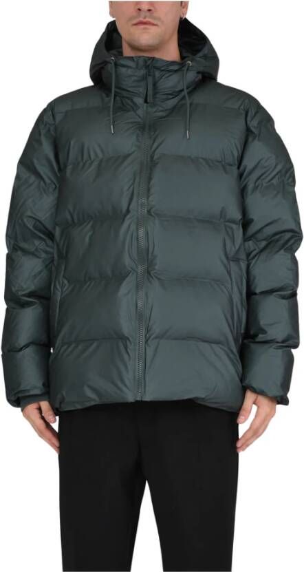 Rains Winterjassen Groen Heren
