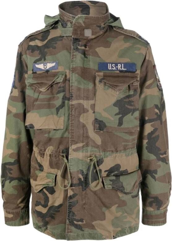 Ralph Lauren Lichte jas , Groen, Heren