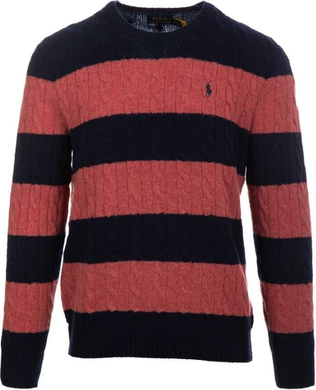 Polo Ralph Lauren Maglia Rund Neck Knitwear , Roze, Heren