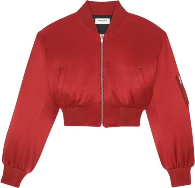 Saint Laurent Bomberjack , Rood, Dames