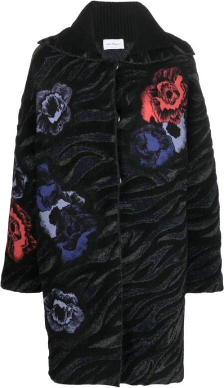 Salvatore Ferragamo Trenchcoats & Mantels Zwart Dames