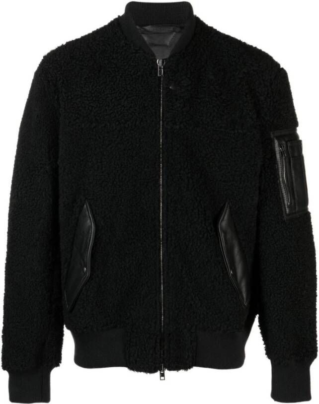 Salvatore Santoro Fleece jassen Zwart Heren