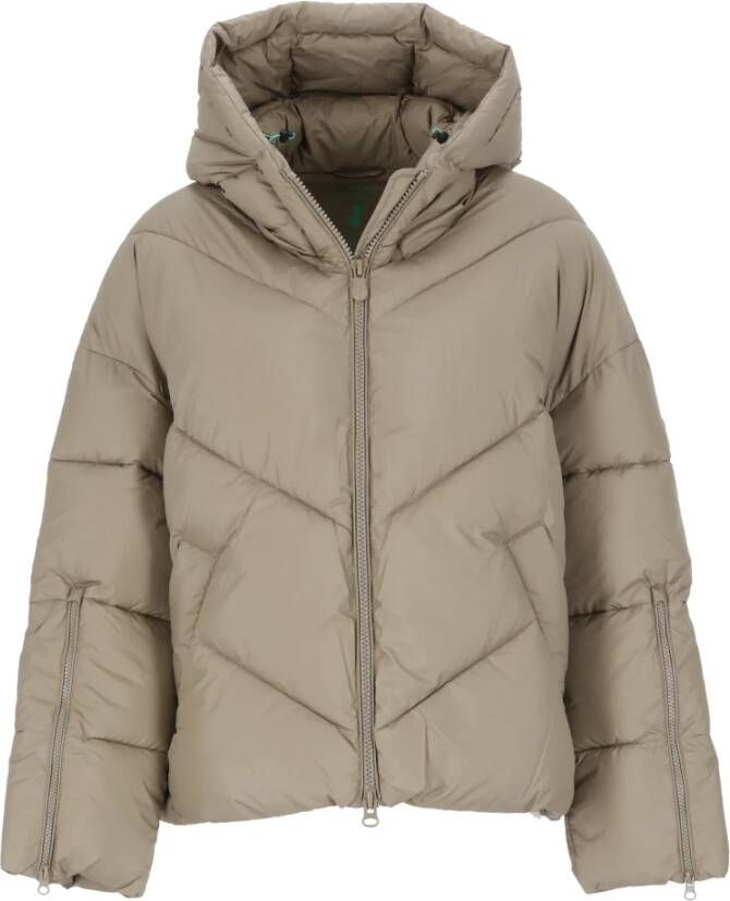 Save The Duck Gewatteerde Jassen Beige Dames