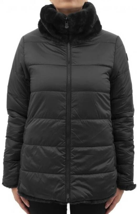 Save The Duck Red de eendenjassen zwart , Zwart, Dames